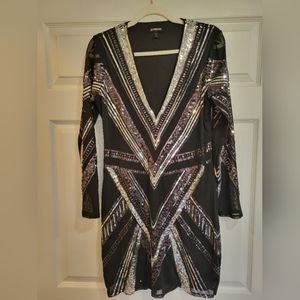 Express Sequin Dress